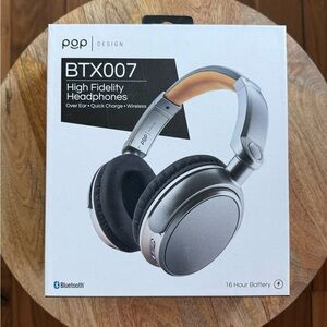 Pop Design Bluetooth Noise Cancelling Headphones
